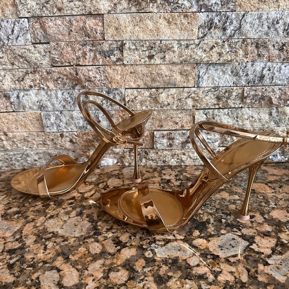 GIANVITO ROSSI
Leather Spice Sandals 95 - Picture 6 of 12